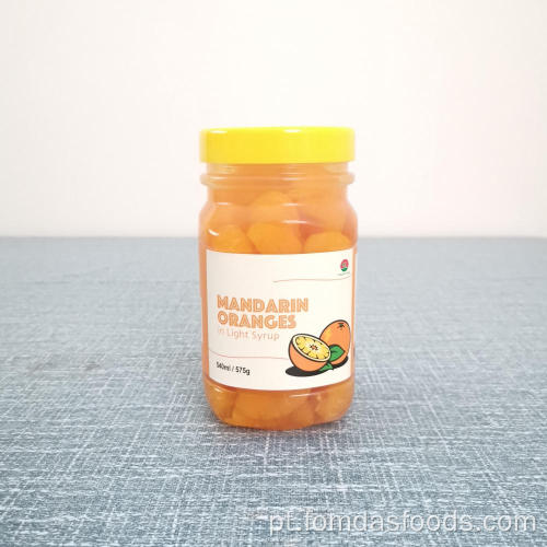 20oz laranja enlatada na esplêndida em frascos de plástico